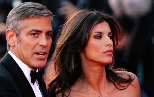 George Clooney e Elisabetta Canalis seri.