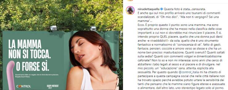 Nina Palmieri post instagram