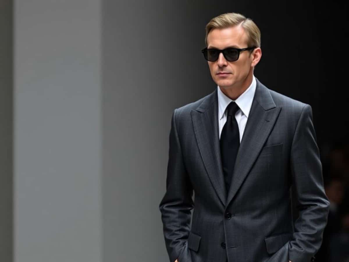 Il nuovo “rassicurante” di Armani: la giacca con la sciarpetta. Anderson: il pull col manubrio. Gucci: Ha Ha Ha