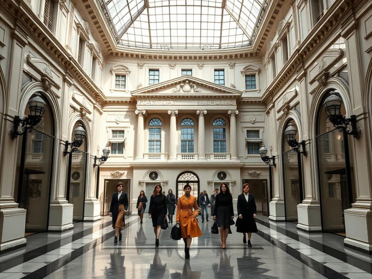 Parigi, Fendi sfila al buio evocando la Città Eterna