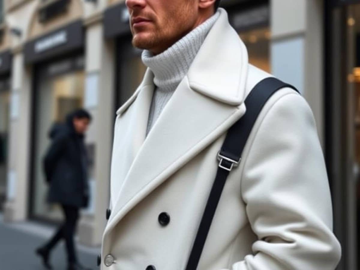 Moda uomo: chiude Milano, apre Parigi. Su tutto vince il cappotto; il bianco è già un must