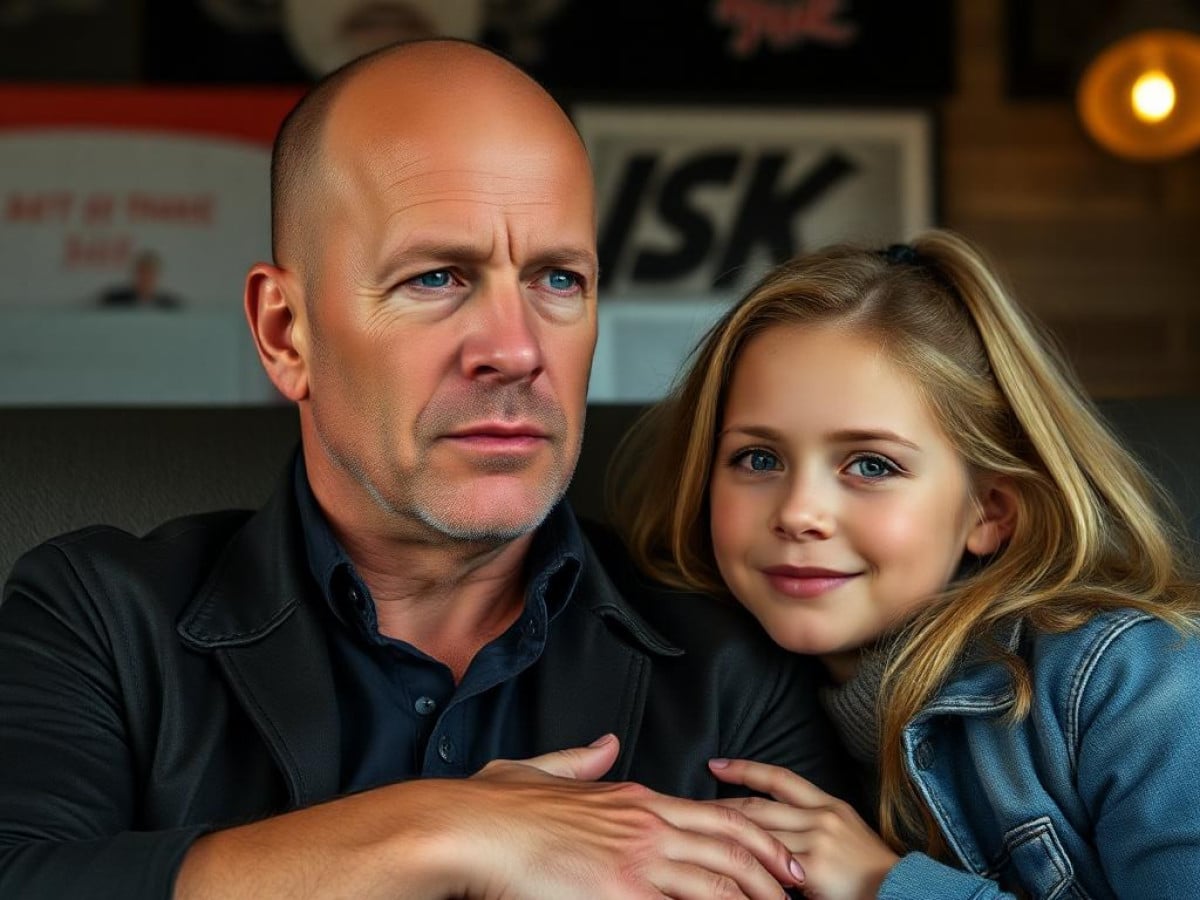 La figlia di Bruce Willis criticata per le foto con il papà: “È vulnerabile e non dovresti mostrarlo"