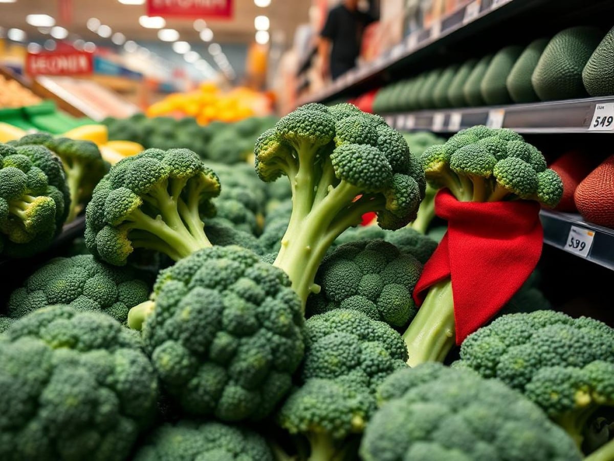 Broccoli “incravattati” a sostegno della ricerca