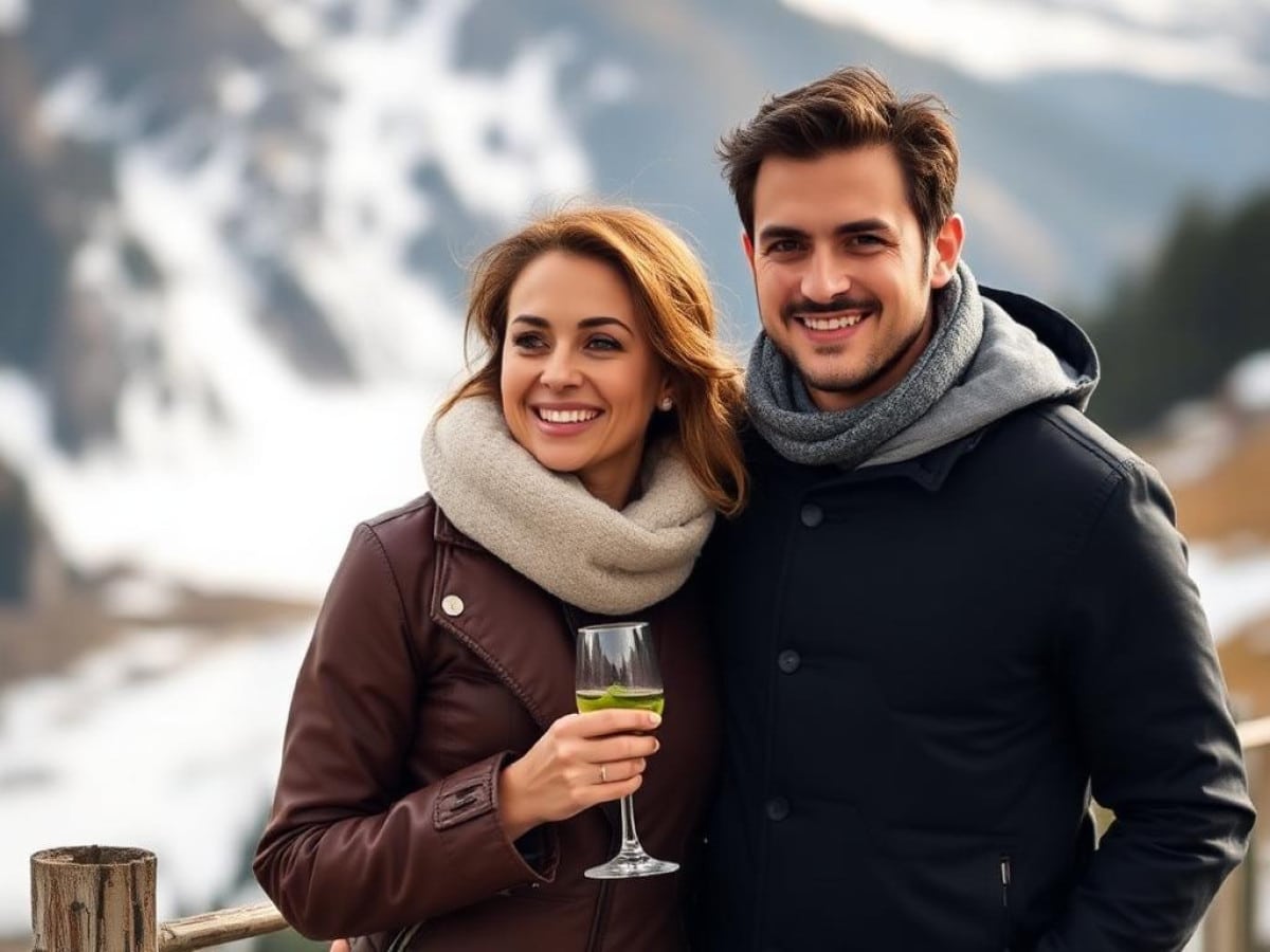 Elisa Isoardi ed Ernesto Iaccarino, prima foto di coppia durante una romantica gita in montagna