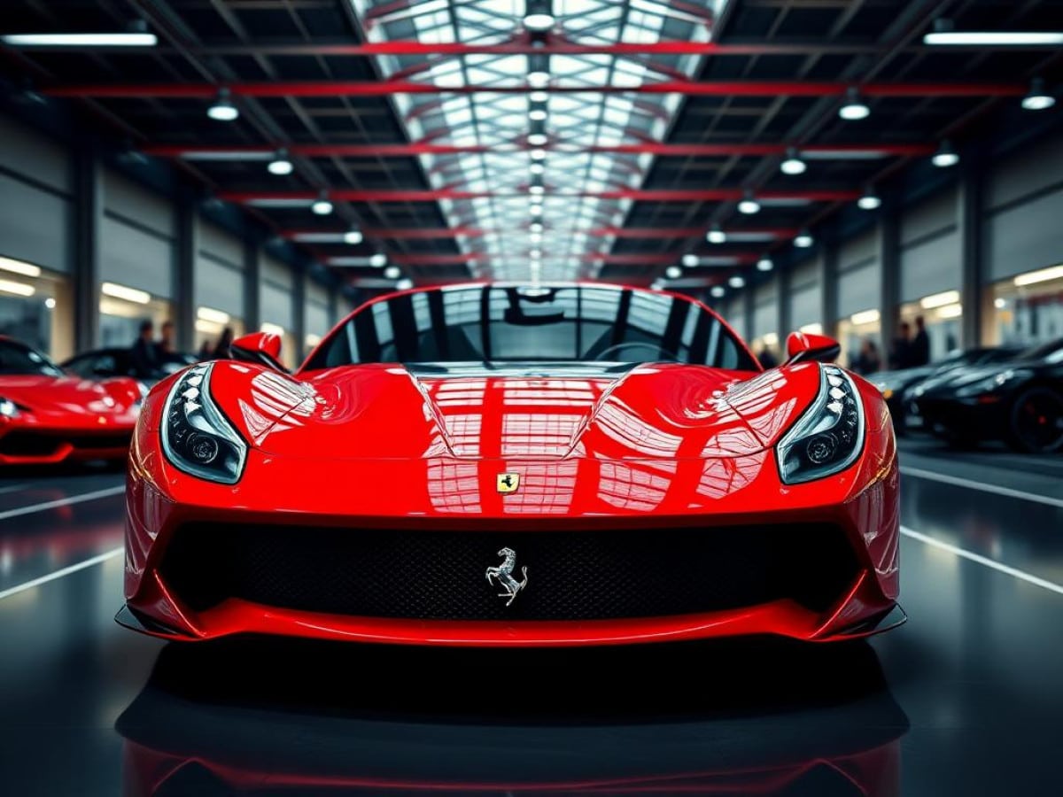 Il rombo di Ferrari si fa sentire nel fashion con megashow in fabbrica a Maranello