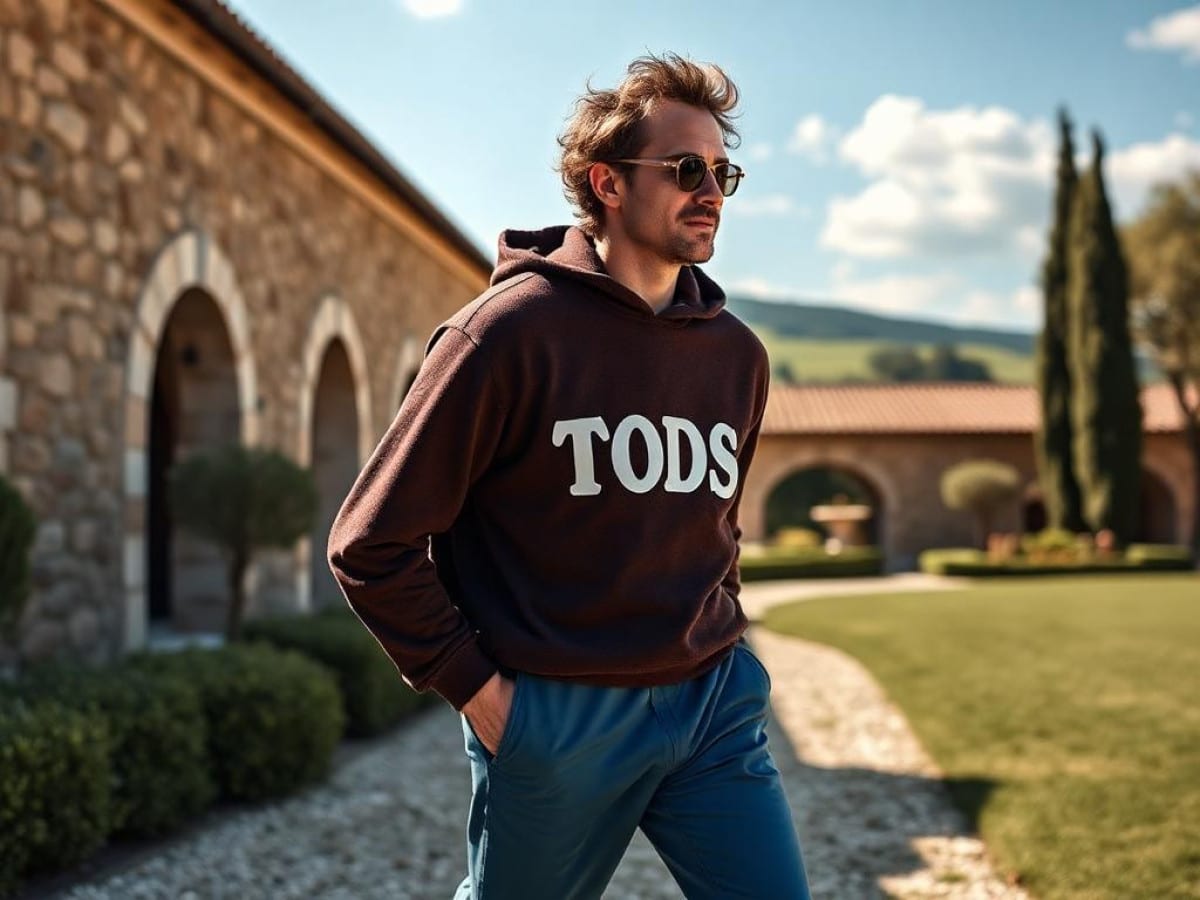 Da Tod’s lo sportwear diventa raffinato ispirandosi allo stile del fotografo Peter Beard. E l’iconico gommino si dilata