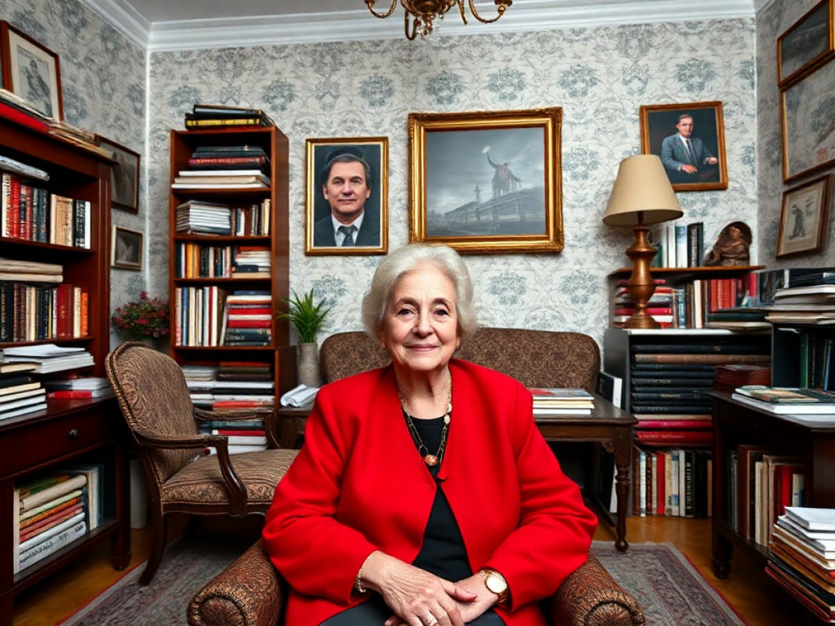 A casa di Luciana Castellina: “In queste stanze il Manifesto della mia vita in rosso tra politica e amori”
