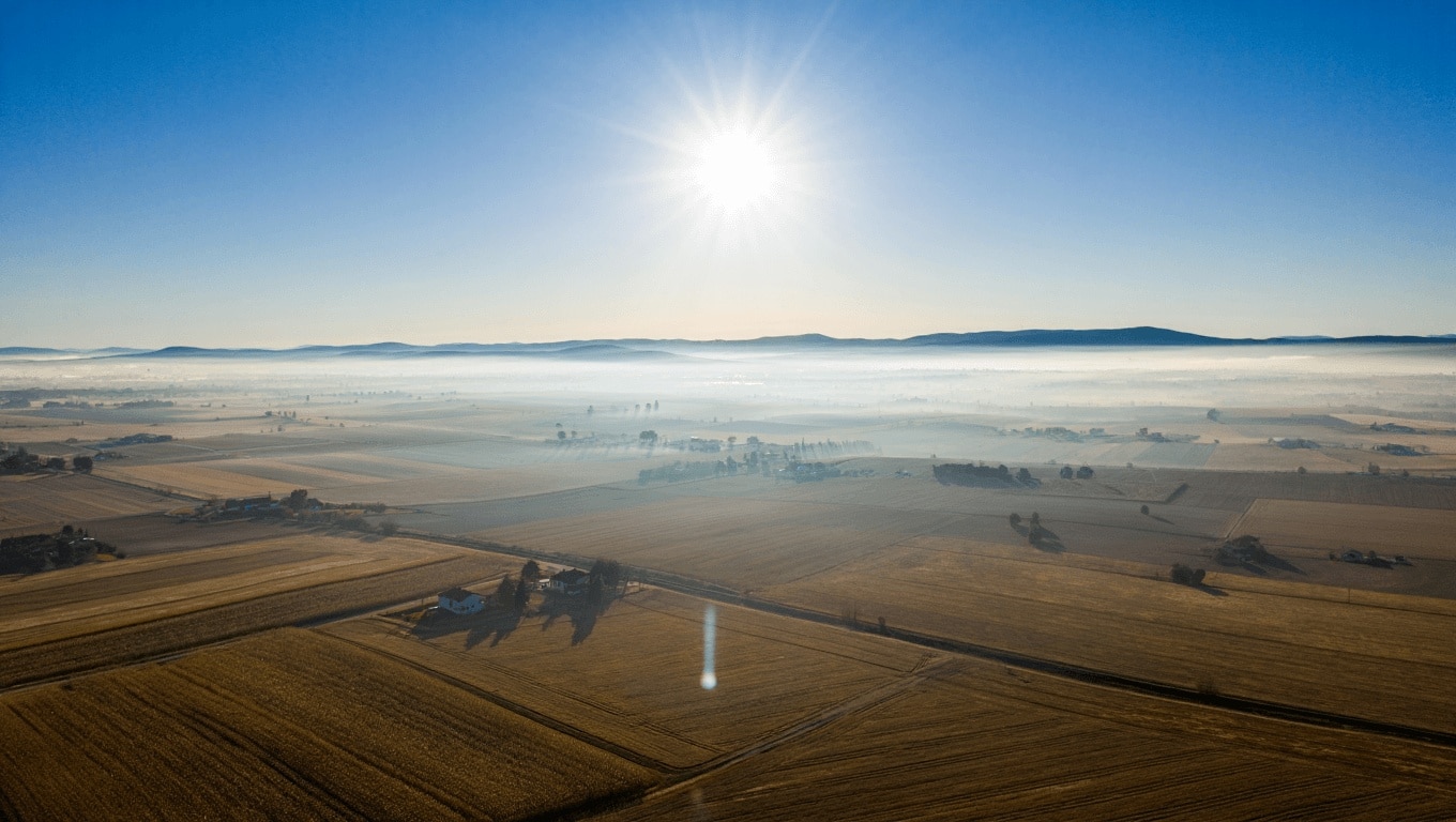 Previsioni meteo, caldo come a fine agosto per i prossimi 7-10 giorni. Attenzione alla nebbia in Pianura Padana
