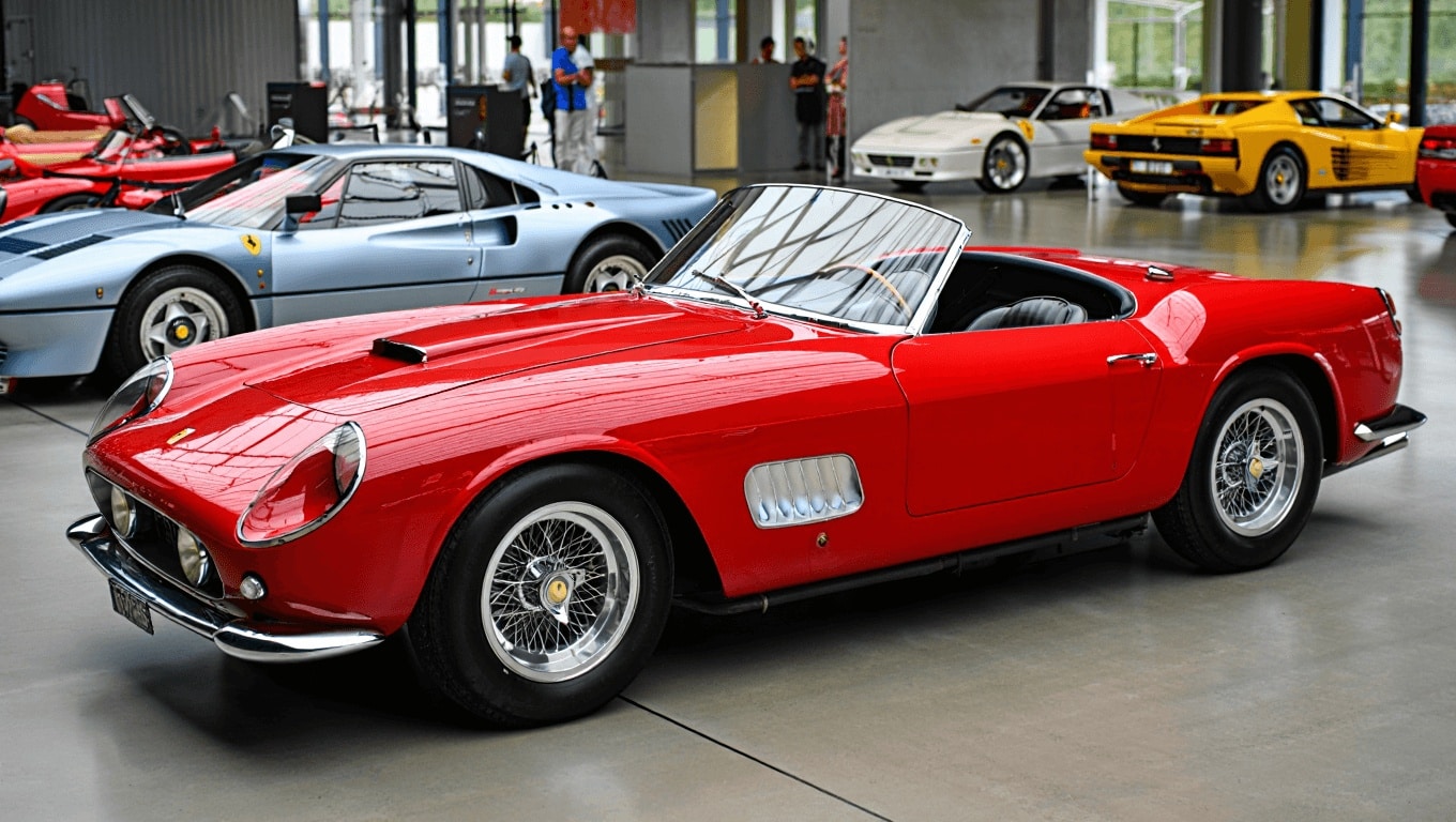 Ferrari, la musica e il mito della performance: a Modena le auto leggendarie delle icone della musica 