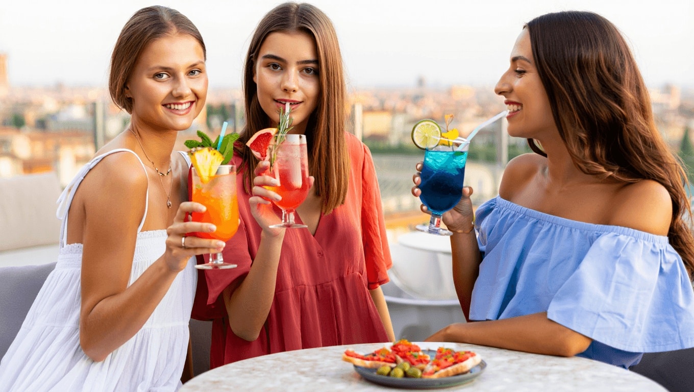Bye-bye vecchio aperitivo! Questi cocktail “alcool-free” sono sono perfetti per una serata con le amiche e fanno anche bene alla salute
