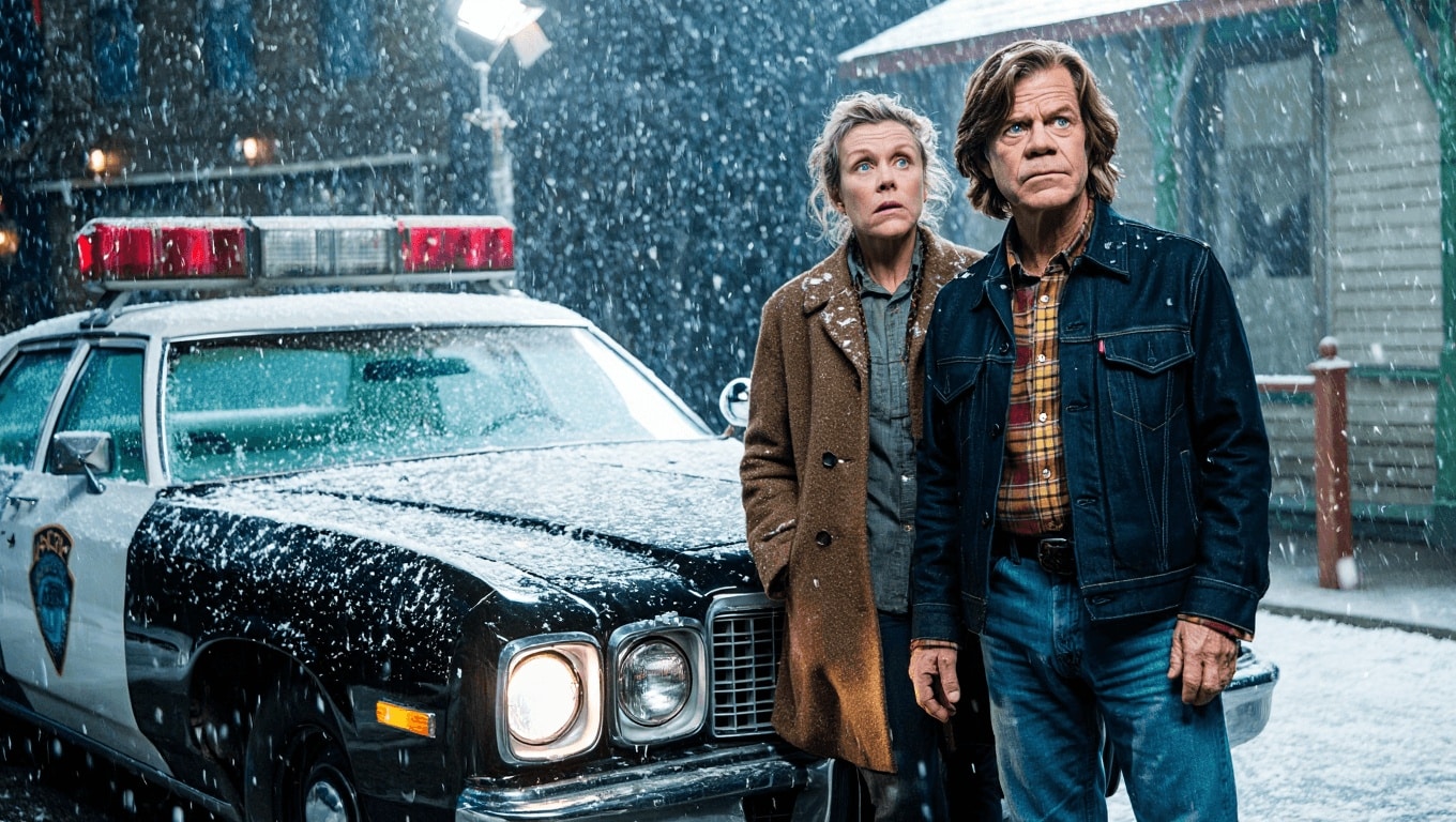 «Fargo» in tv: i due Oscar, dove è stato girato, venne usata la neve artificiale