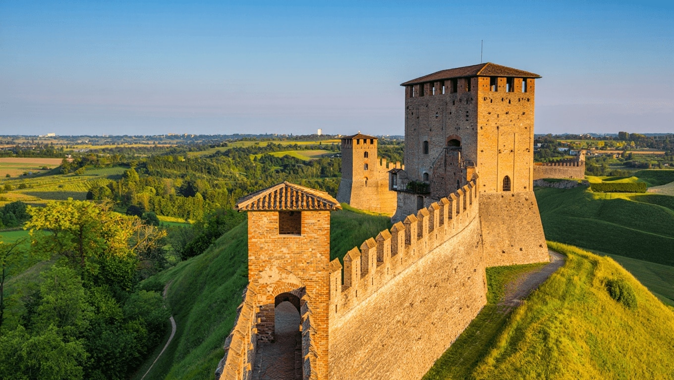 A un’ora da Milano c’è una rocca medievale che sembra uscita da Ladyhawke