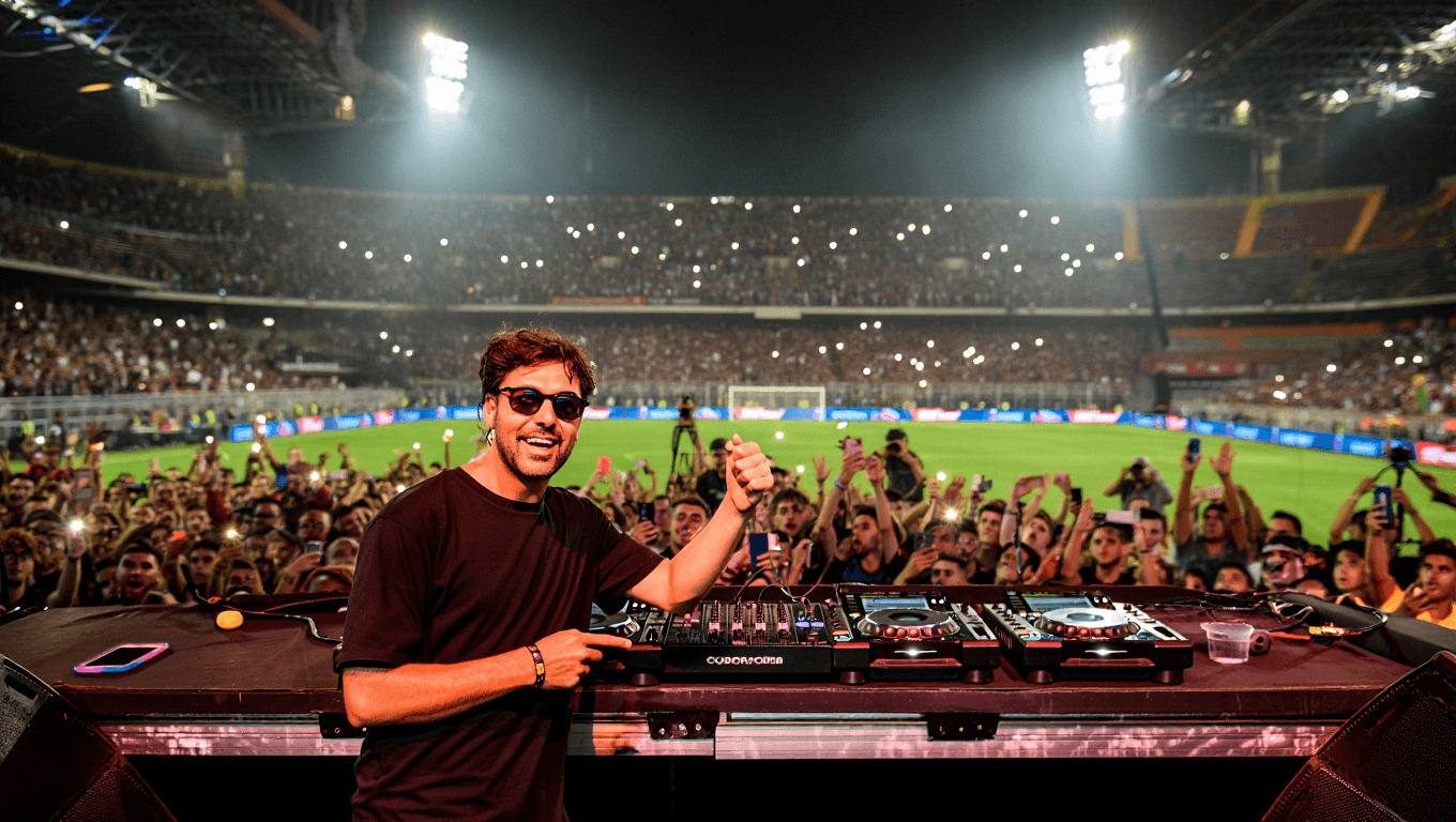 Gabry Ponte a San Siro fa ballare lo stadio. «Sono un mutante: mi piace plasmarmi su generi diversi»