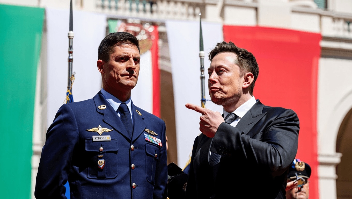 Musk sostiene Stroppa: “Mai arrendersi”. E lui: “Fermarci danneggia il Paese”