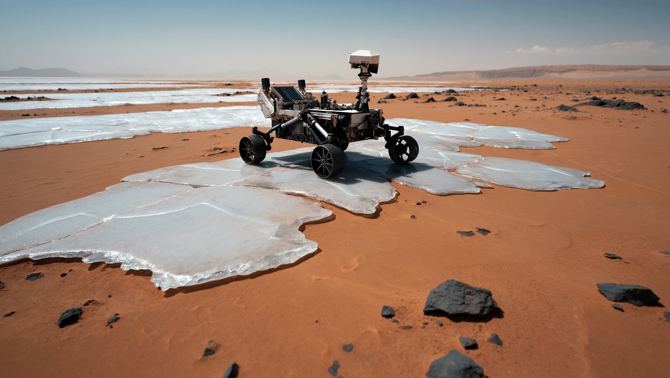Guida della Nasa per cacciatori di vita aliena: “Gli oceani di Marte, sotto al ghiaccio, sono il luogo giusto dove cercare”