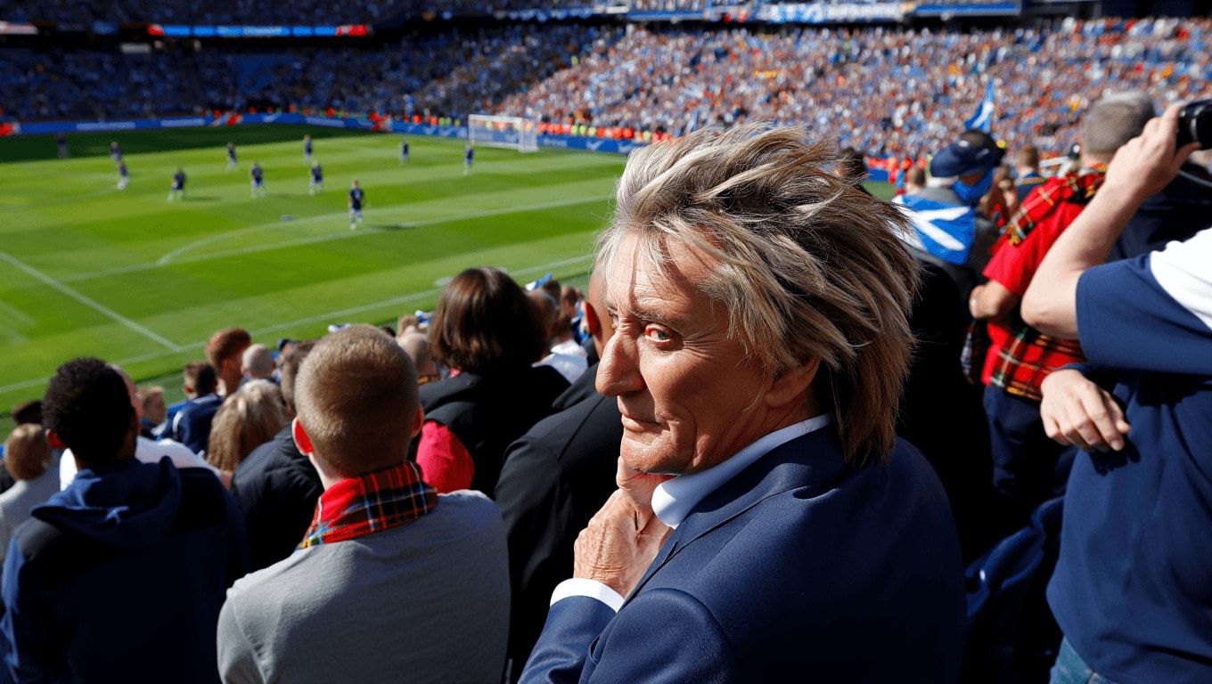 Rod Stewart si dà malato (e annulla il concerto), ma poi vola a Boston per vedere la Scozia ai Mondiali: bufera social