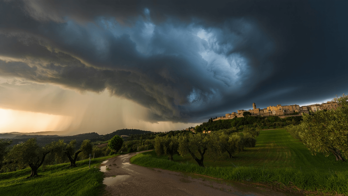 Previsioni meteo, cinque giorni di temporali. Allerta gialla in quattro regioni